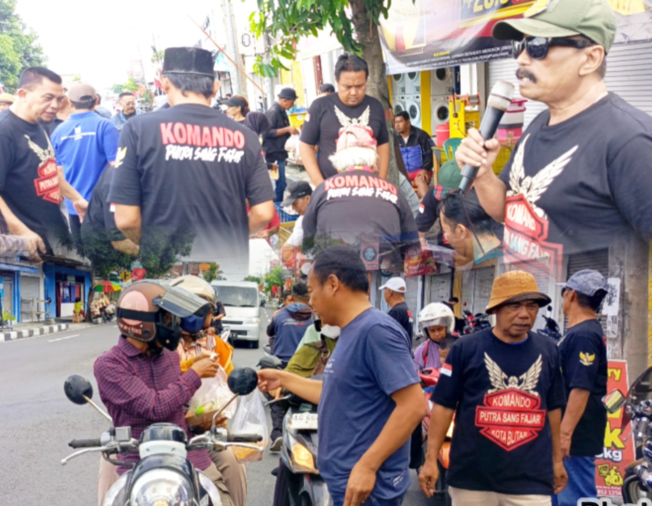 Aksi Berbagi Jumat Berkah, Ormas Komando Putra Sang Fajar Wujudkan Kepedulian Sesama