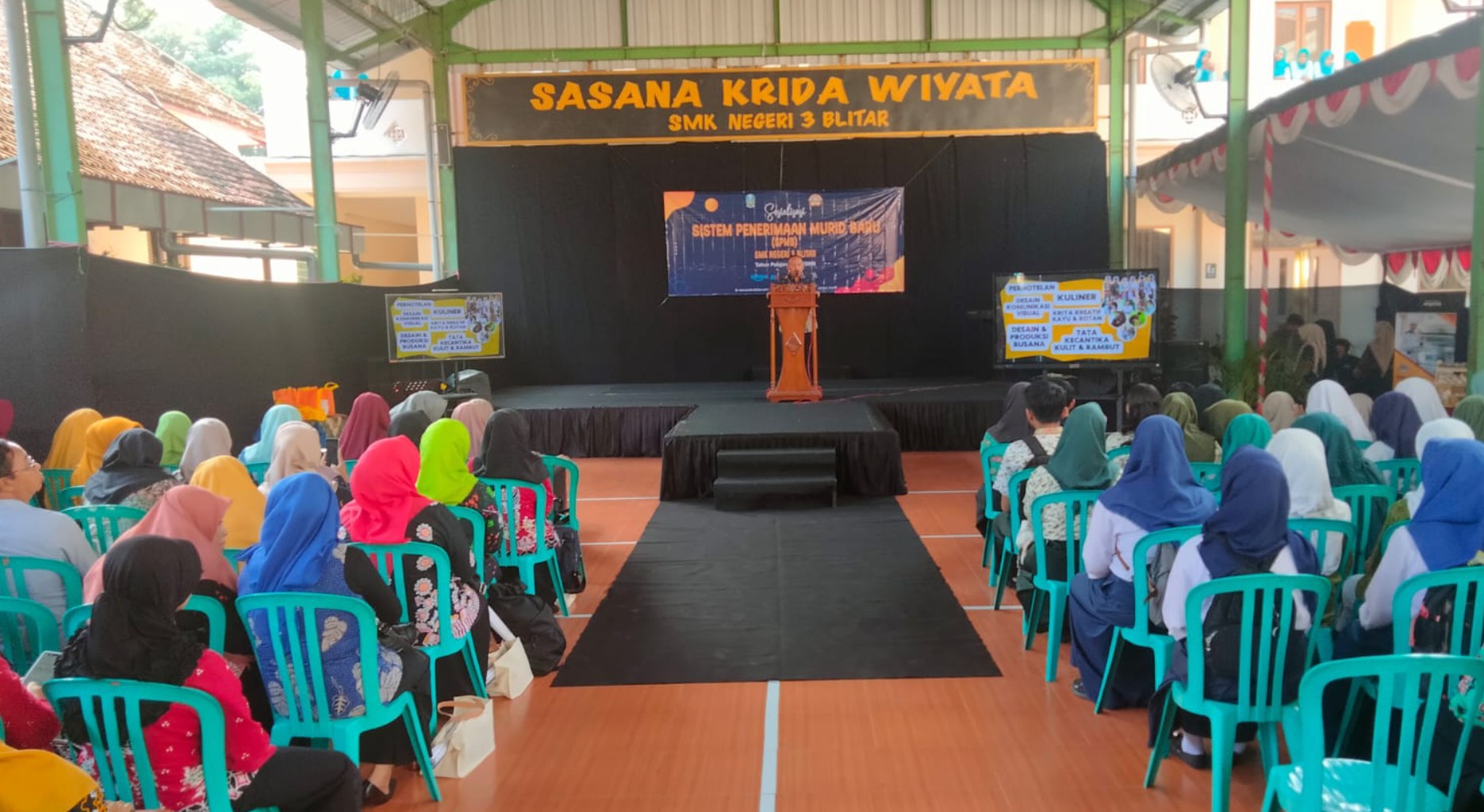 Sambut Tahun Ajaran Baru, SMK Negeri 3 Blitar Gelar Sosialisasi dan Promosi SPMB 2024-2025